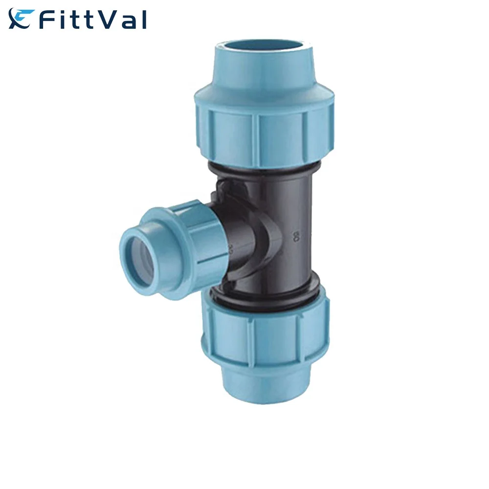 Низкая цена фитинги для орошения HDPE hdpe 25 мм Push Fit быстрый соединитель теплицы
