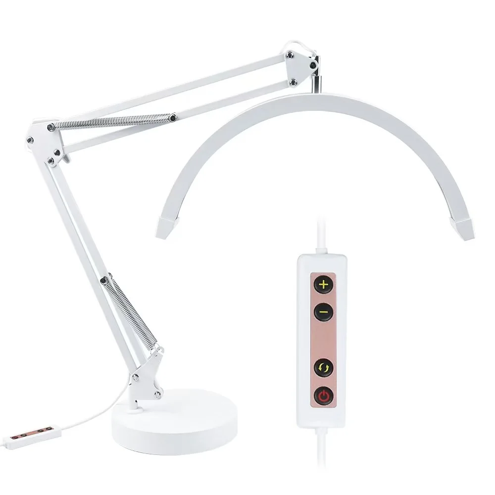 Stand Led Ring Light Half Moon Ring Lash Light For Makeup Tattoo Lamp Eyelash Extension Led Lamp