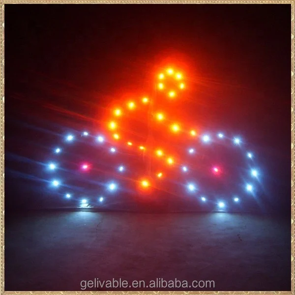 Chinese nylon led light kite from the kite factory