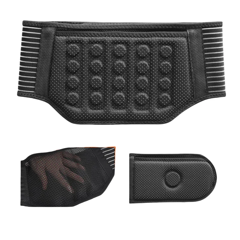 Strong magnet waist belt for middle-aged and elderly products waist protection steel plate support lumbar support fixed belt