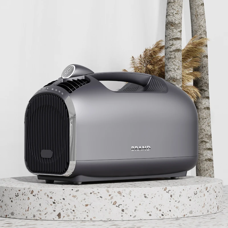 P01 max 48V DC mini Air Conditioners dc inverter with smart control air conditioning for outdoor tent