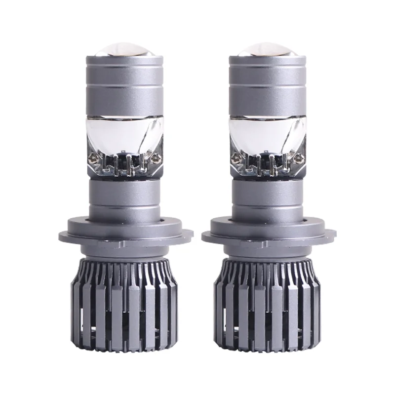 Sanvi Factory Wholesale Low Price 28w 6000k mini H4 Led Projector lens Headlight Car Light Bulbs
