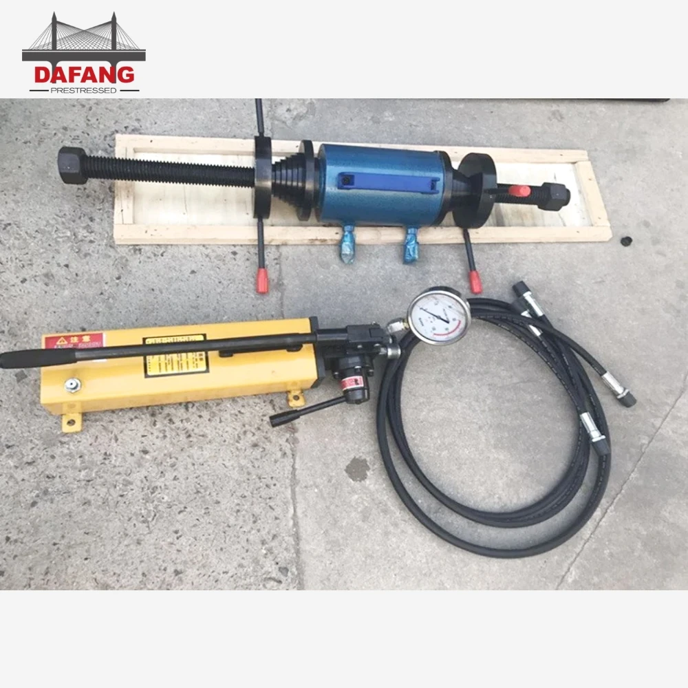 Portable sleeve press is combination a hollow cylinder a lead screw a trapezoidal tooling a rotating fixed plate