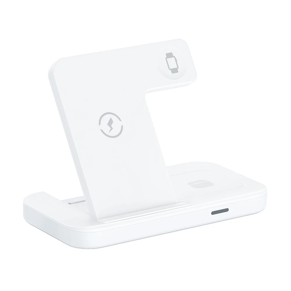 3 in 1 wireless charger dock station foldable