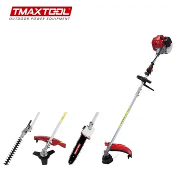 Multi Garden Tools Multi-Function Grass Trimmer 26CC Multi Function Brush Cutter Palm Tree Cutter Long Pole Chain Saw