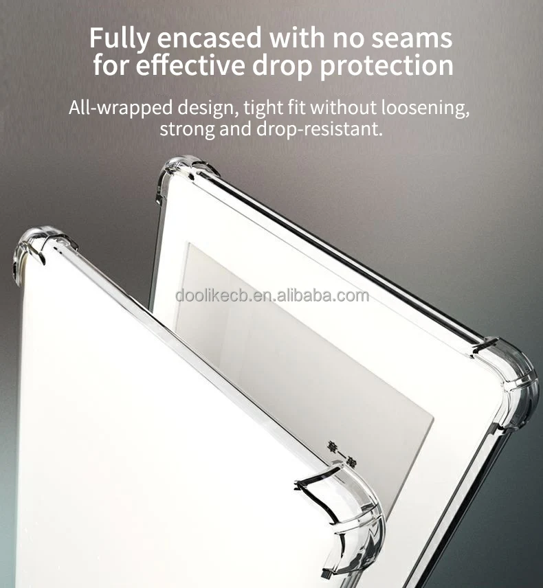Ebook Readers Tablet Case Cover For Kindle Paperwhite 4/5 11th Anti-Drop Full Protection Clear TPU Case For Kindle 12th 2024