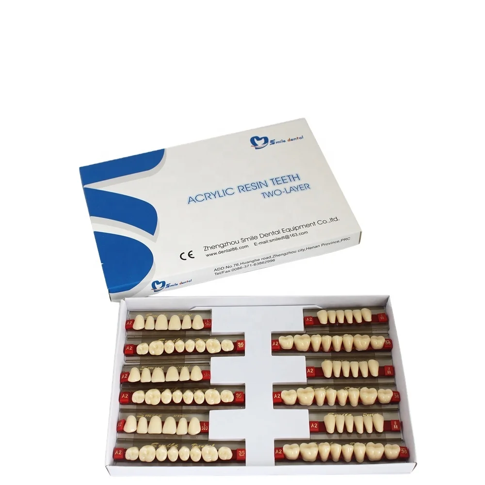 Зубные протезы, зубы из акриловой смолы для протезов, акриловые зубы для протезов