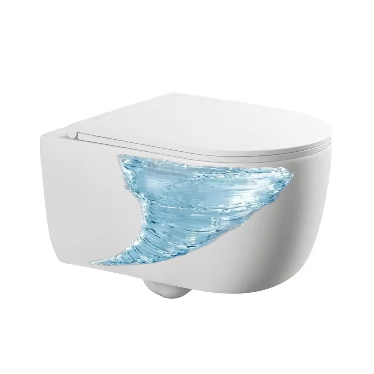 Tornado flush western design wall mounted bowl toilets sanitary wares bathroom ceramic toilet