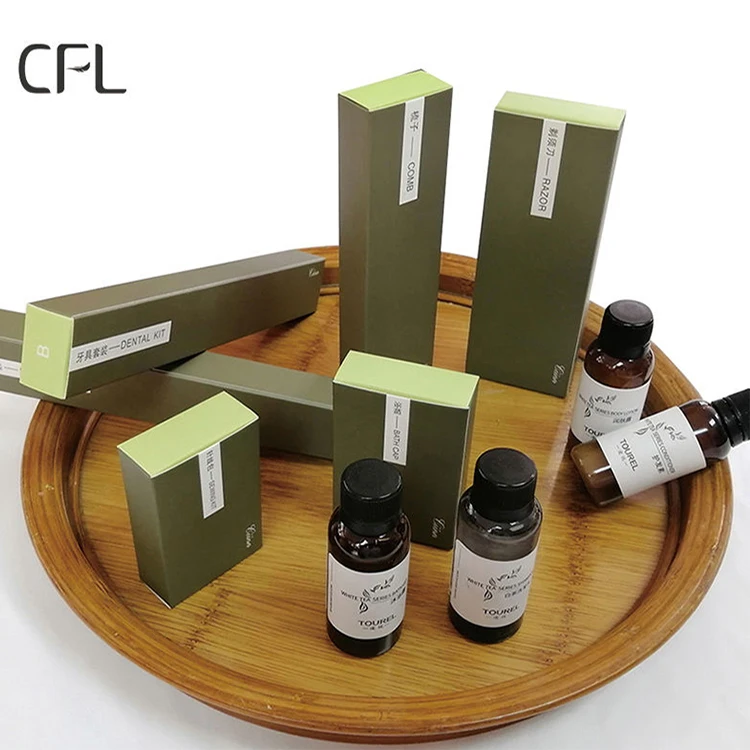 Wholesale Green Eco Friendly Disposable Hotel Guestroom Bath Amenities Slippers In White Packaging