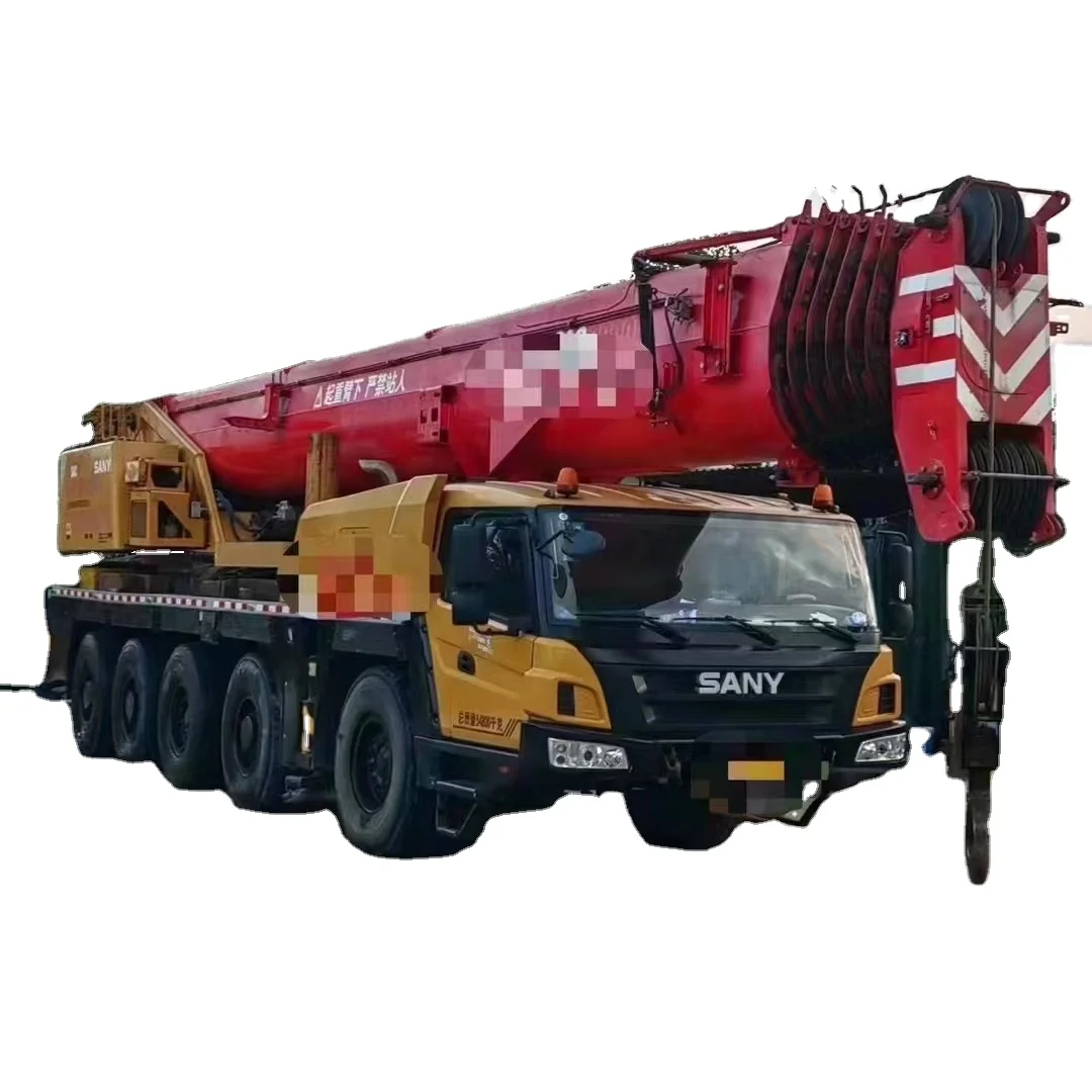 SANY SAC1300 использованный вседорожный кран 130 тонн в хорошем состоянии