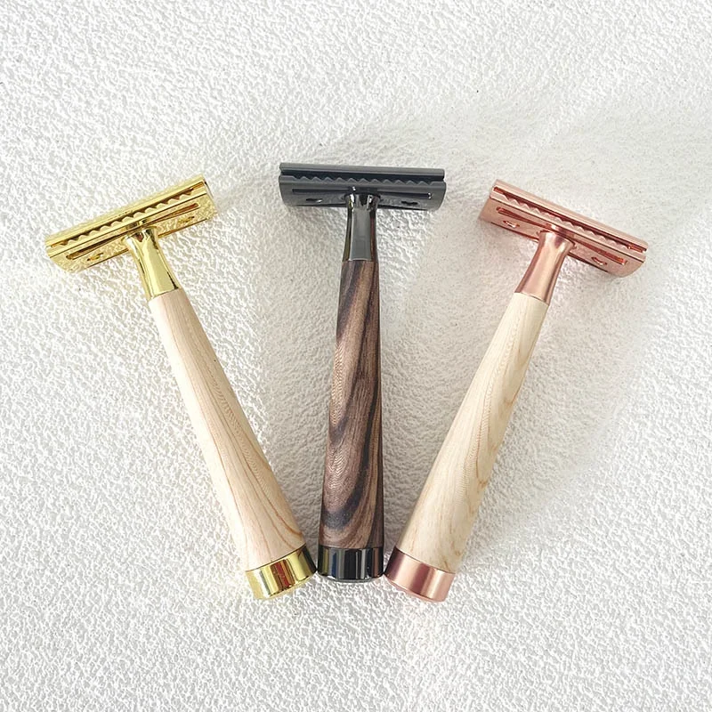 Shave Safety Razor Double Edge Blade Safety Metal Razor Rose Razor For Women