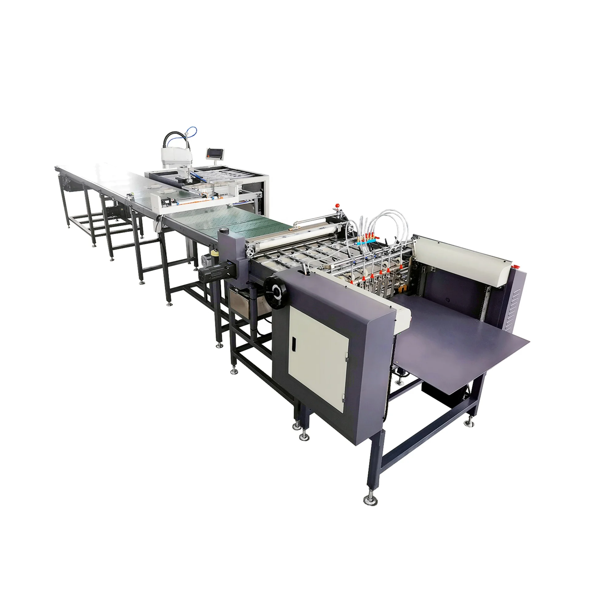 
Hard cover and Rigid Box Visual Positioning Machine 