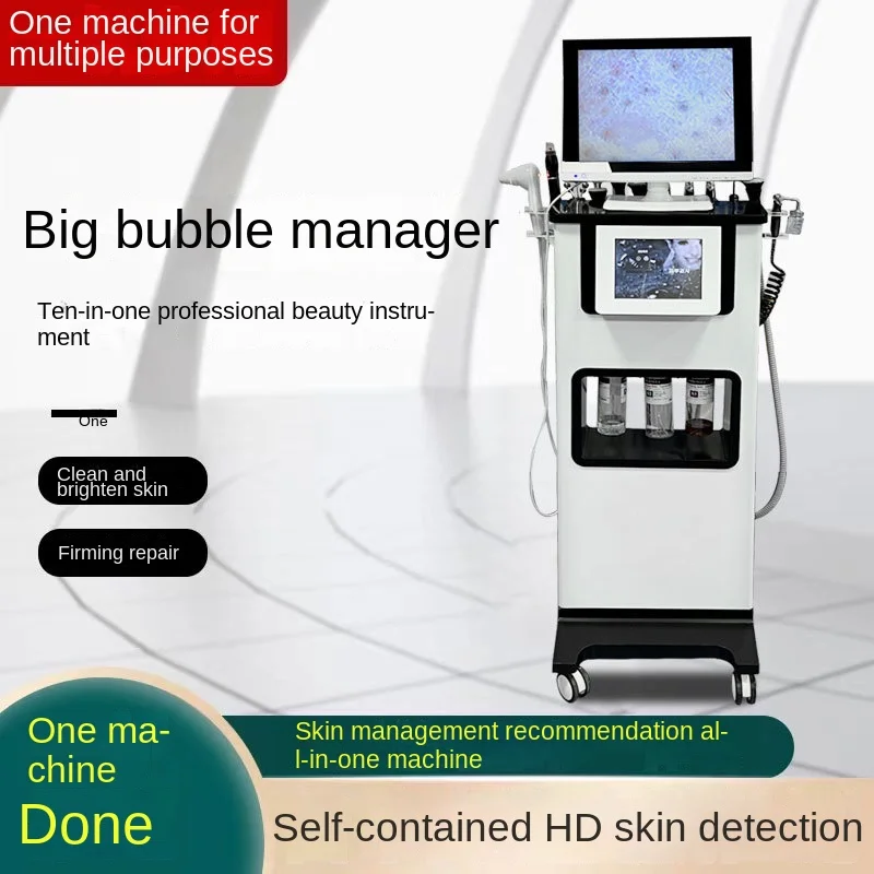 11in1 oxygen jet skin analysis machine skin analyzer facial machine hydra dermabrasion hydra ems facial machine 2023