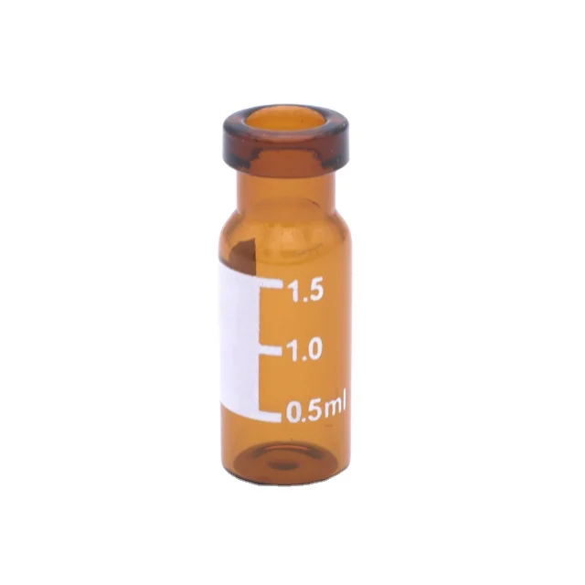 1.5ml Hplc Vials Crimp Top Autosampler Vials with Write-on Spot and Graduations