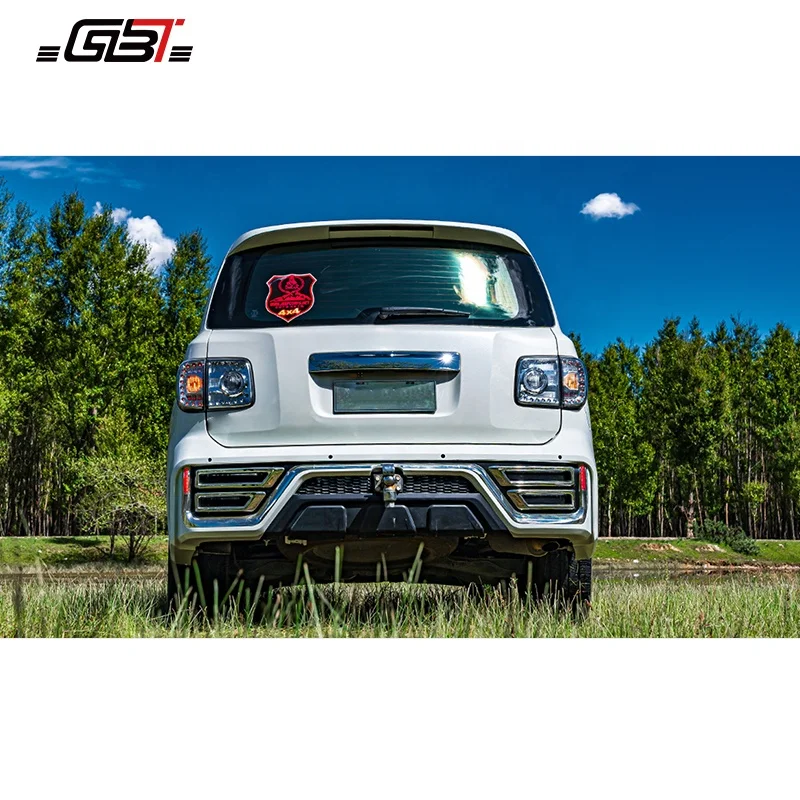 GBT Body Kit include pp abs material front/rear bumper assembly for Nissan Patrol y62