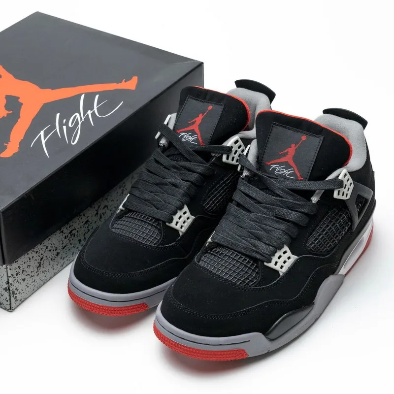  Jordan 4 Ретро популярные мужские модные повседневные спортивные баскетбольные кроссовки для бега