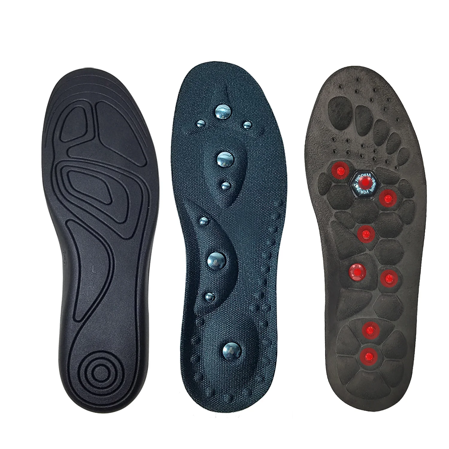 Memory cotton magnetic therapy insoles 18 magnet insole Magnetic iron soles massage health magnetic magnet massage insole