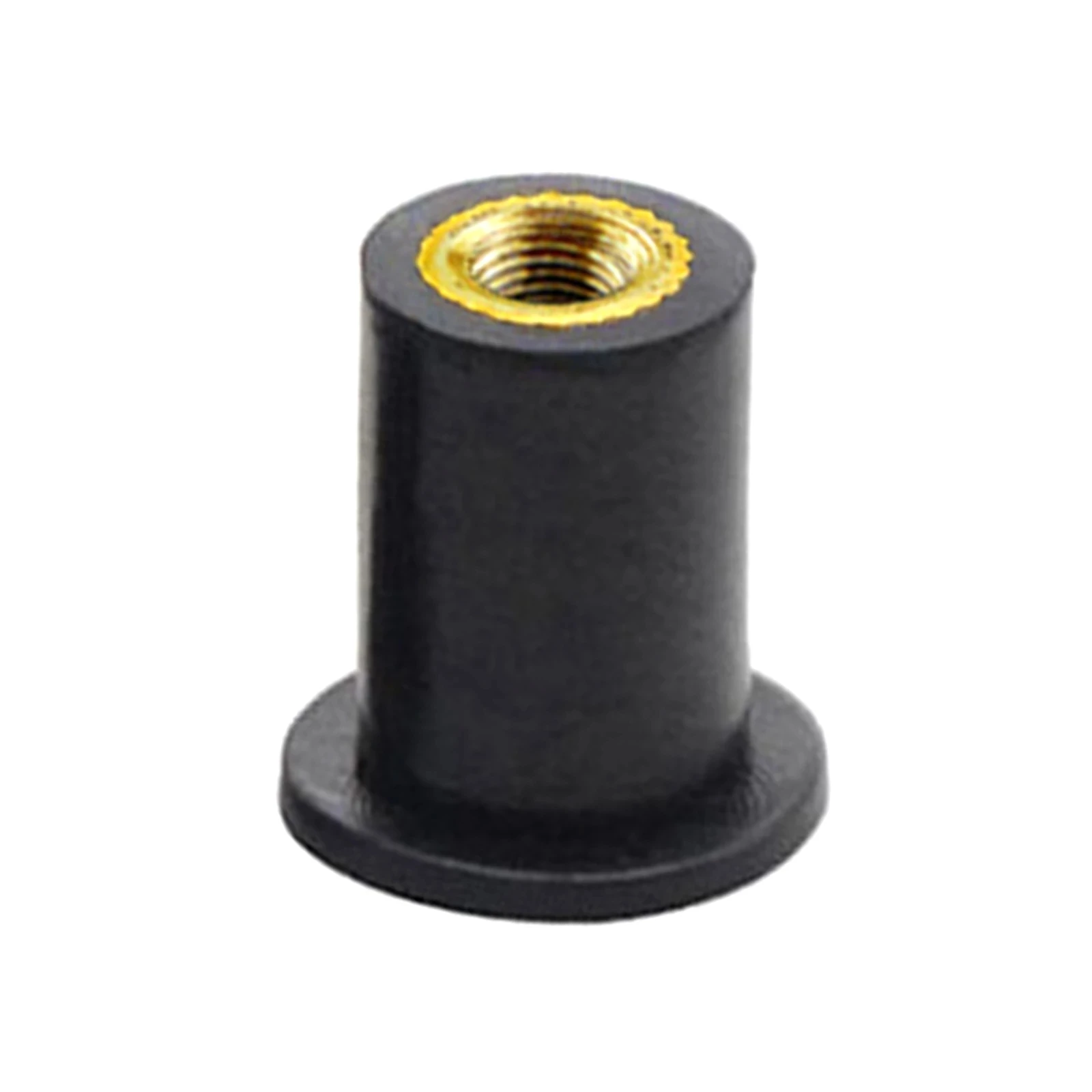 Universal Motorcycle  M5 Metric Rubber Wellnuts Windscreen Windshield Fairing Cowl Well Nut Bolts Screw Blind Fastener