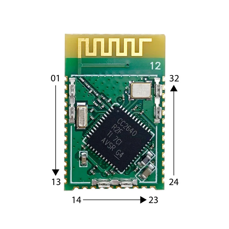 2,4 ГГц низкая мощность синий зуб модуль Iot решение Cansec AN2640R2SA-E Ti CC2640R2FRGZ BLE 5,0 Модуль