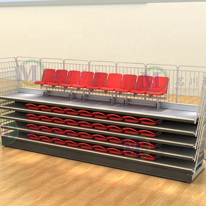 Metal bleacher  Indoor Bleachers Retractable Seating System Football Stadium Seats