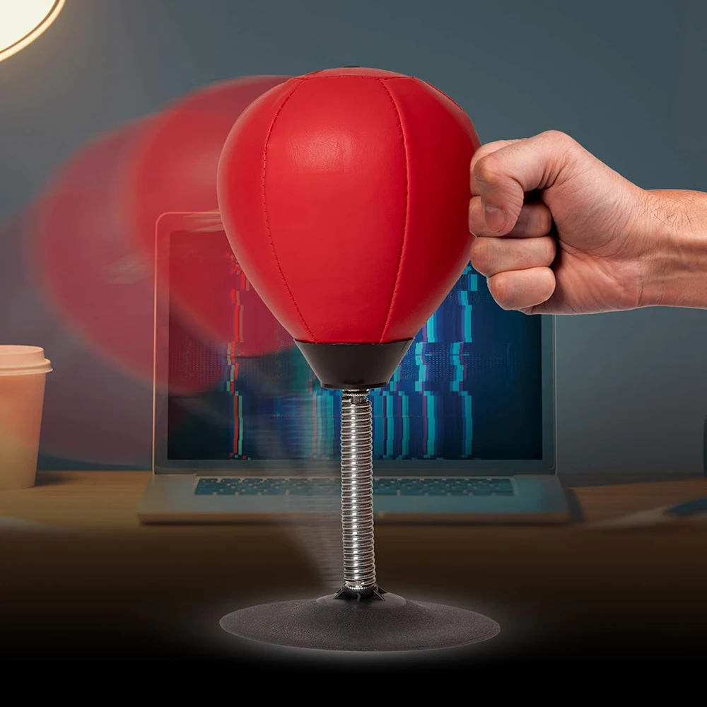 Desktop Punch Bag Punching Practice Speed Ball Boxing Training Stress Relieve Punch Ball