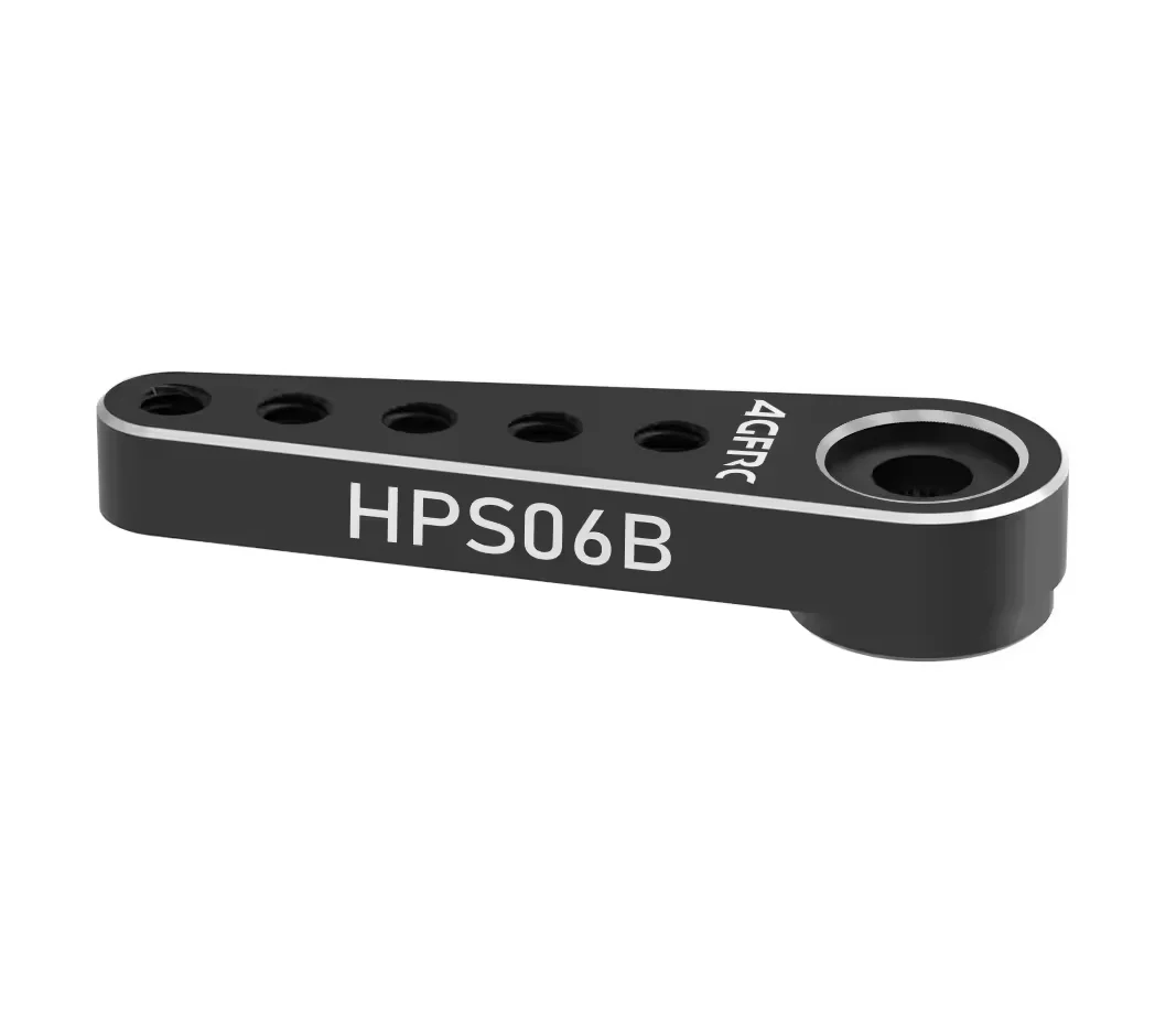 HPS06B High Precision 25T CNC Machined Aluminum Servo Horn / Arm For AGFRC A20, A23, A26, B13 Series Servo For RC Car