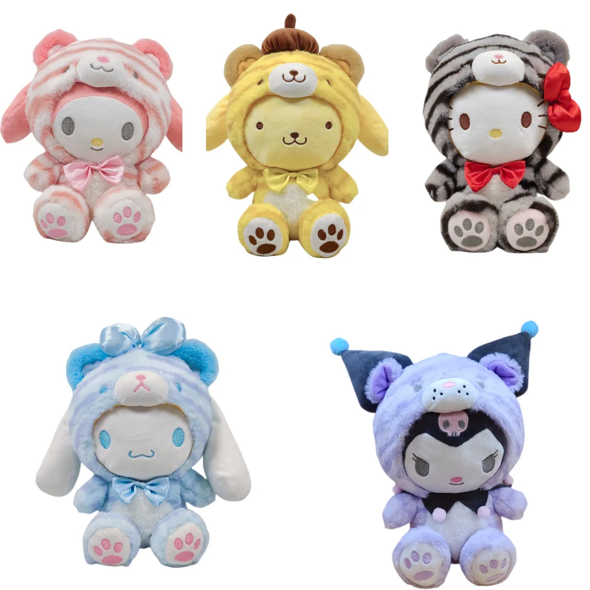Оптовая продажа плюшевая кукла Kuromi KT Cinnamoroll моя мелодия подарки для девочек игрушки-фигурки