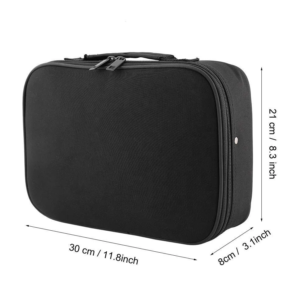 Custom Barber Bag Portable Nylon Travel Toiletry Pouch