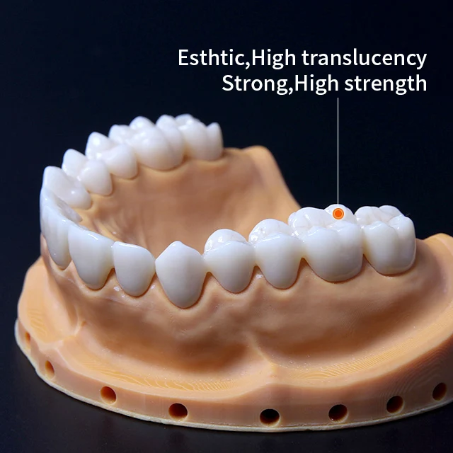 Zahndent HT Zirconia Dental Block High Strength Zircon Zahn Systrem Crown and Bridge Zirconia Disk Dental Lab