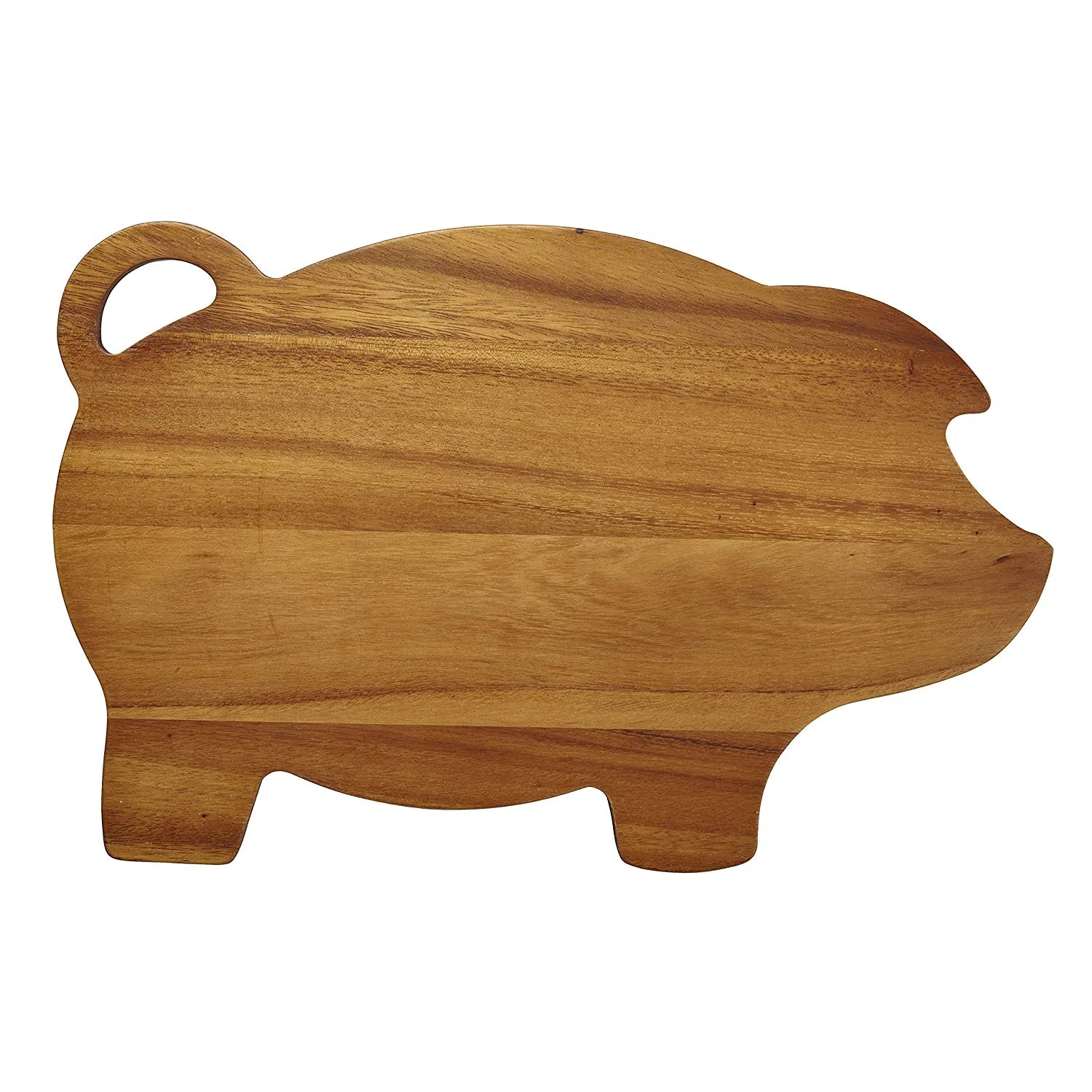 
Natural wooden animal shaped cutting board cute pig shaped bamboo or wood cutting board 