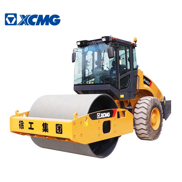 XCMG Official XS143J Vibration Compactor 14 Ton Full Hydraulic Pump Single Drum Road Roller Price