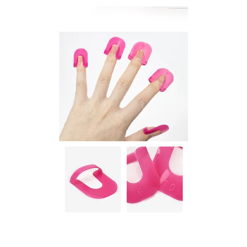 Nail anti-overflow clip manicure anti-overflow clip nail polish spill-proof protector Anti-overflow auxiliary tool