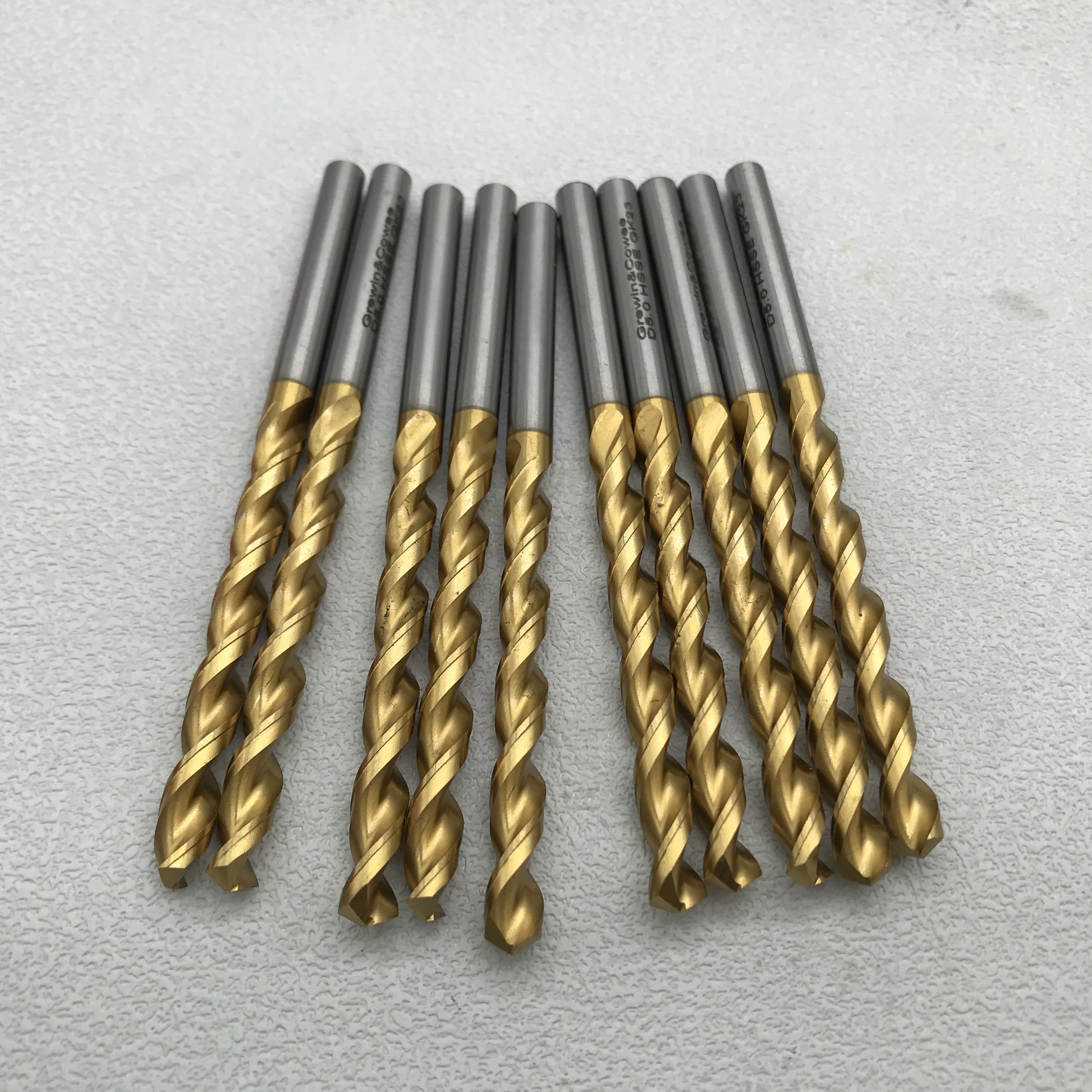 COWEE High Quality DIN338 Drill Bit For Metal Drilling With Straight Shank HSSE 5mm