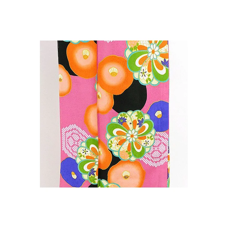 Recommended As a Decoration Japanese Print Ladies Kimono One Size