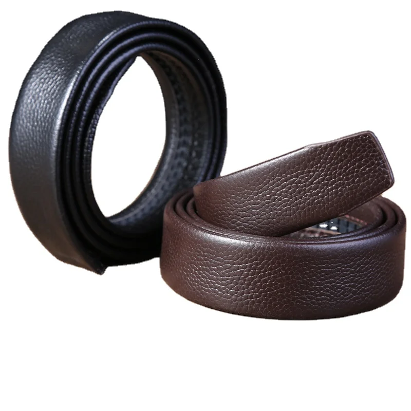 New arrival wholesale cowhide luxury custom genuine leather man belt