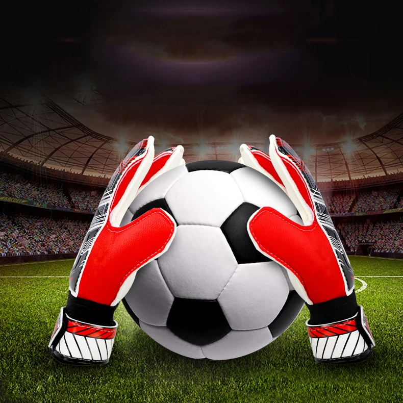 Non-slip Finger Guard Adult Children Professional Football Goalkeeper Gloves