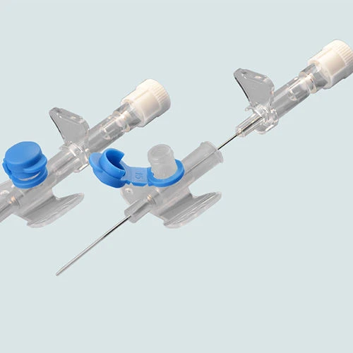 Medical supplies disposable surgical intravenous catheter IV cannula with injection port