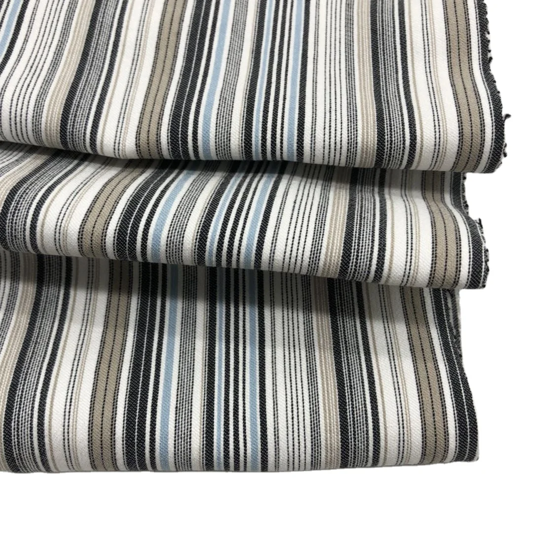 
Stock print stripe jacquard stretch tecido bengaline fabric for trousers , blouses 