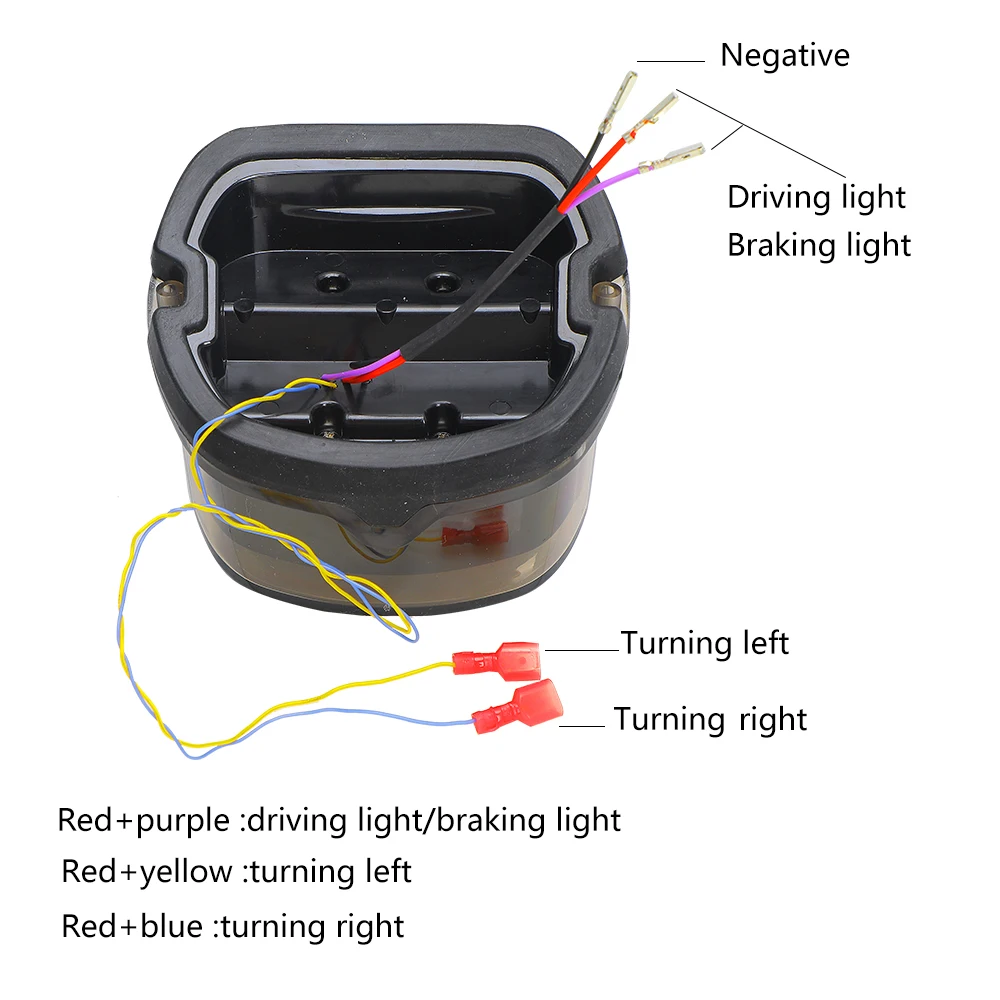 Newest Upgraded OEM Motorcycle Tail Light Eagle Claw Design Led Is Rear For Harley