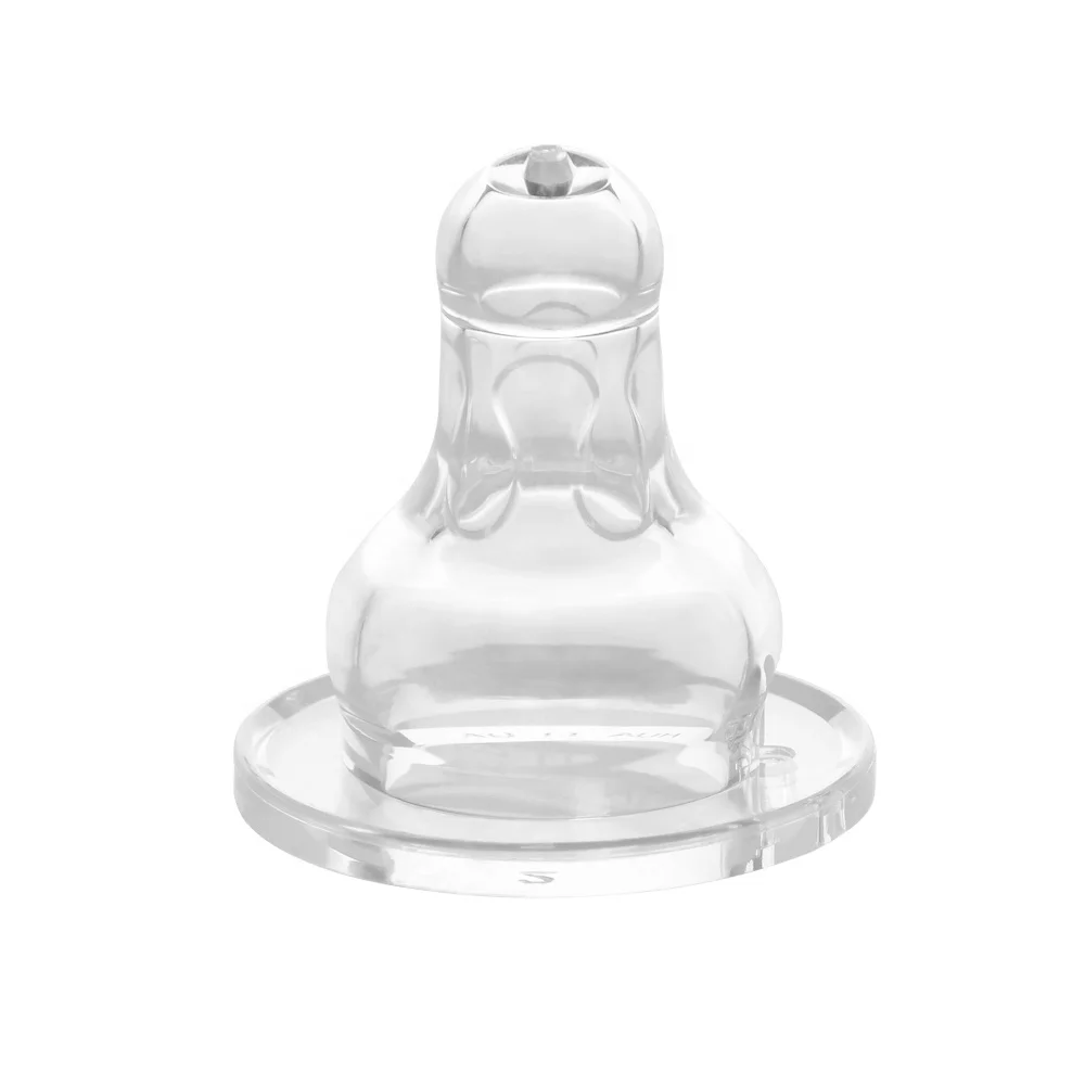 Liquid Silicone Baby Nipple Manufacturer 2021Hot Wholesale Baby Feeding Products Bottle Nipple Bulk Packing