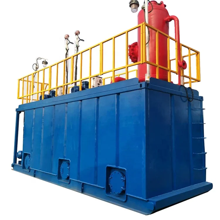 Well washing equipment Petroleum Industry Solid Control Drilling Rig red mud tank