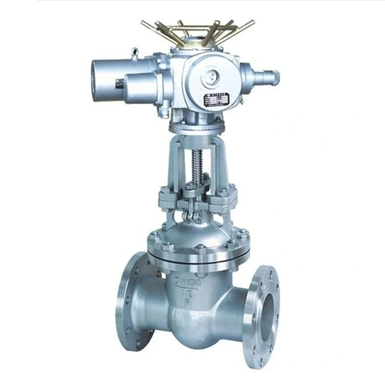 gost russia jis 10k din Pn10/16 Ductile Iron Electric Flange Soft Seal Gate Valve Electric Cast Steel Flange Gate Valve
