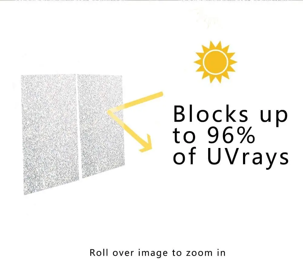 Window Privacy Film Frosted Glass Electrostatic Window Film Privacy Protection Window Stickers Anti-UV for Home Room