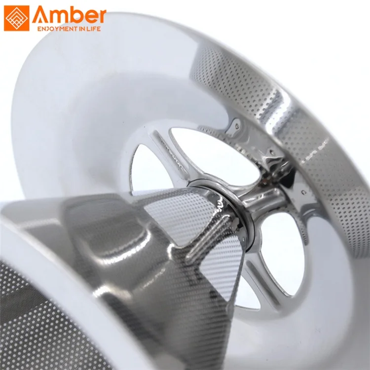 
Customize Japanese Washable Stainless Steel Wire Brewing Coffee Filter For Camping 
