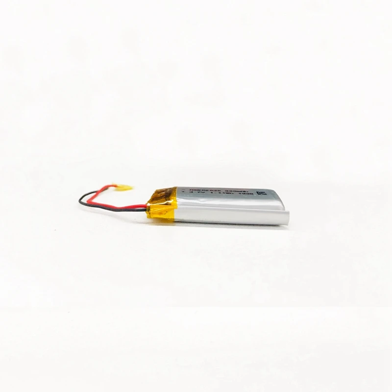 CE KC Certified 602030 3.7v 300mAh Rechargeable Lithium Ion Battery Li-Polymer Battery for Smart Shoes