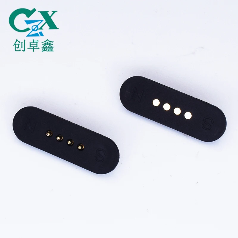  Высококачественный 2-контактный 4-контактный серия PCB DC Магнитный pogo контактный