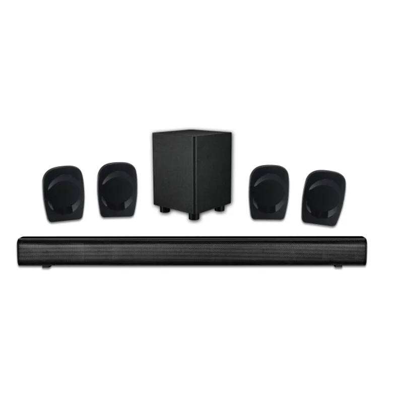 5,1 канал BT Wi-Fi Домашний кинотеатр TV звуковая панель системы с динамик для беспроводного сабвуфера