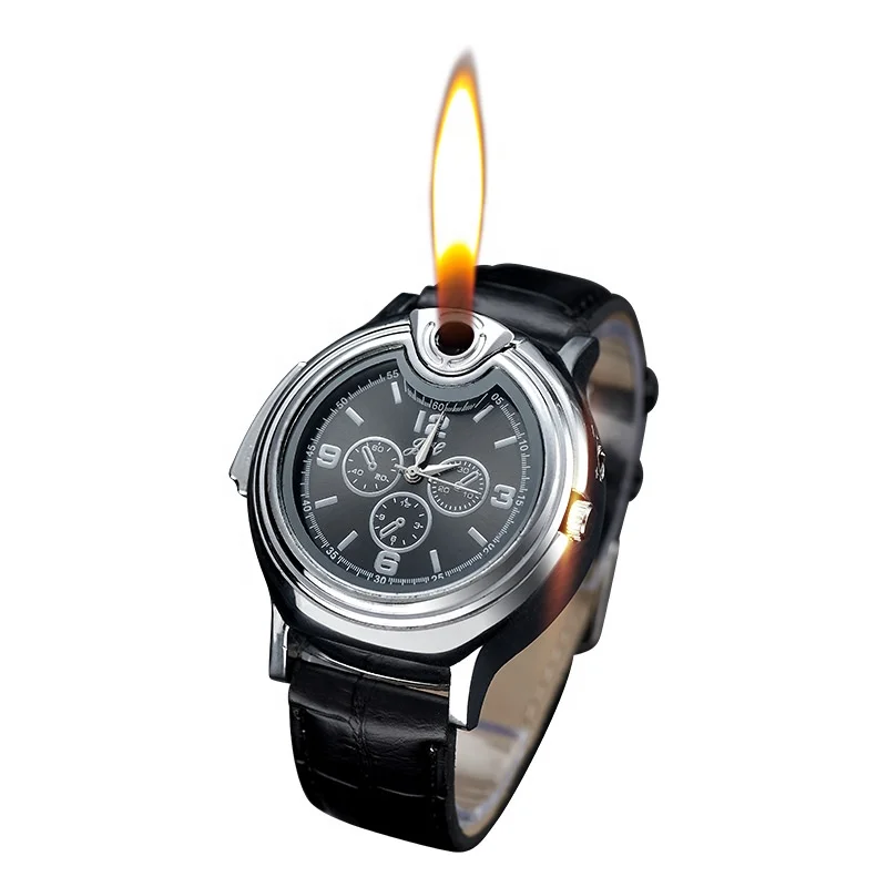 Lovisle Tech Watch Lighter Gadget With Torch Lighter Fluid Refill Watch Lighter From The Lighter Company