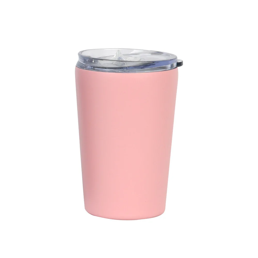 Hot selling 8oz 12oz Sublimation Kid Tumbler Stainless Steel Thermos Insulated Travel water Bottle with lid