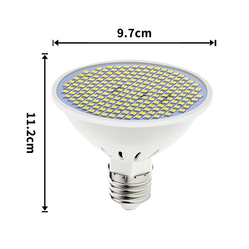 Лидер продаж светодиодная лампа для теплицы на заказ 3000K 8 Вт 200 выращивания растений в помещении